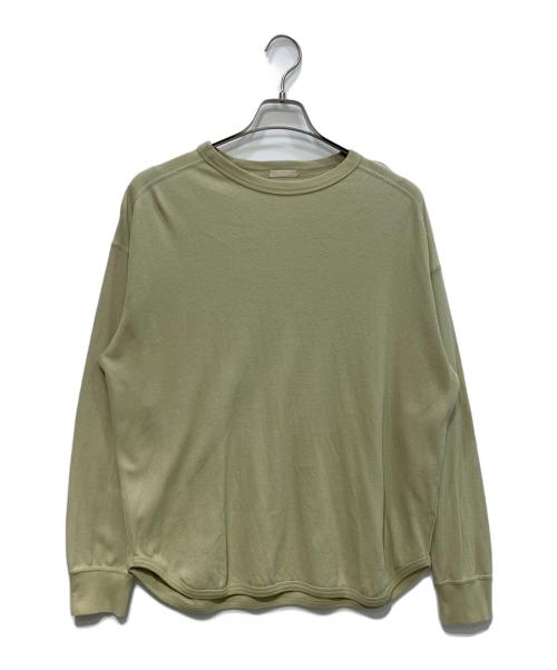 ULTERIOR（アルテリア）ULTERIOR (アルテリア) ミニハニカム ワッフル ロンT　ULCS61-GA126 グリーン サイズ:4の古着・服飾アイテム