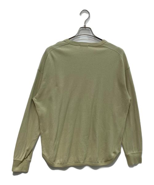 ULTERIOR（アルテリア）ULTERIOR (アルテリア) ミニハニカム ワッフル ロンT　ULCS61-GA126 グリーン サイズ:4の古着・服飾アイテム