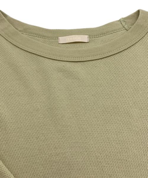 ULTERIOR（アルテリア）ULTERIOR (アルテリア) ミニハニカム ワッフル ロンT　ULCS61-GA126 グリーン サイズ:4の古着・服飾アイテム