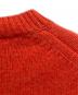 中古・古着 STUDIO NICHOLSON (スタジオ ニコルソン) ENGLISH LAMBSWOOL MENS　イングリッシュ ラムズウール メンズ ファイブゲージ クルーネック  オレンジ サイズ:L：17000円
