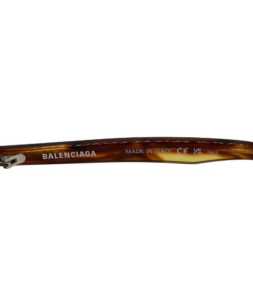 BALENCIAGA（バレンシアガ）BALENCIAGA (バレンシアガ) キャットアイサングラス ブラウン サイズ:38□18の古着・服飾アイテム