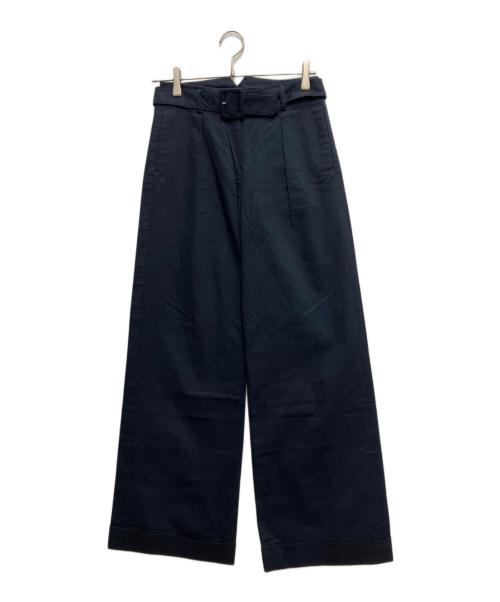 Vivienne Westwood RED LABEL（ヴィヴィアンウエストウッドレッドレーベル）Vivienne Westwood RED LABEL (ヴィヴィアンウエストウッドレッドレーベル) ベルテッドパンツ ネイビー サイズ:2の古着・服飾アイテム