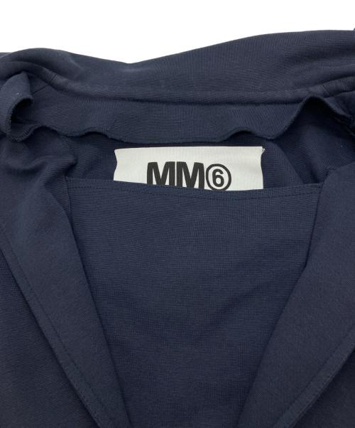 MM6 Maison Margiela（エムエムシックスメゾンマルジェラ）MM6 Maison Margiela (エムエムシックスメゾンマルジェラ) オーバーサイズセーラーカットソー　S52NC0156 ネイビー サイズ:Lの古着・服飾アイテム