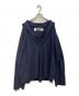 MM6 Maison Margiela（エムエムシックスメゾンマルジェラ）の古着「オーバーサイズセーラーカットソー　S52NC0156」｜ネイビー