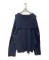 MM6 Maison Margiela (エムエムシックスメゾンマルジェラ) オーバーサイズセーラーカットソー　S52NC0156 ネイビー サイズ:L：12000円