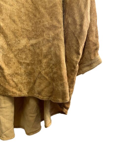 SUZUKI TAKAYUKI（スズキタカユキ）SUZUKI TAKAYUKI (スズキタカユキ) SUZUKI TAKAYUKI　over blouse II キャメル サイズ:表記なしの古着・服飾アイテム