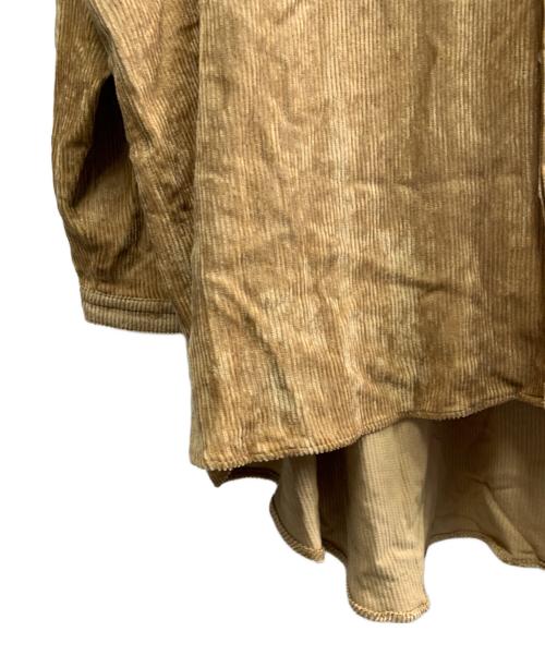 SUZUKI TAKAYUKI（スズキタカユキ）SUZUKI TAKAYUKI (スズキタカユキ) SUZUKI TAKAYUKI　over blouse II キャメル サイズ:表記なしの古着・服飾アイテム