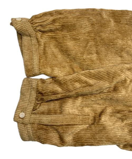 SUZUKI TAKAYUKI（スズキタカユキ）SUZUKI TAKAYUKI (スズキタカユキ) SUZUKI TAKAYUKI　over blouse II キャメル サイズ:表記なしの古着・服飾アイテム