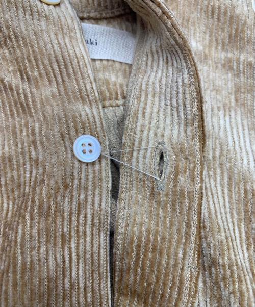 SUZUKI TAKAYUKI（スズキタカユキ）SUZUKI TAKAYUKI (スズキタカユキ) SUZUKI TAKAYUKI　over blouse II キャメル サイズ:表記なしの古着・服飾アイテム