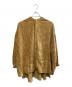 SUZUKI TAKAYUKI（スズキタカユキ）の古着「SUZUKI TAKAYUKI　over blouse II」｜キャメル