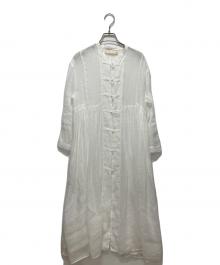 SUZUKI TAKAYUKI（スズキタカユキ）の古着「chinese knot dress」｜ホワイト