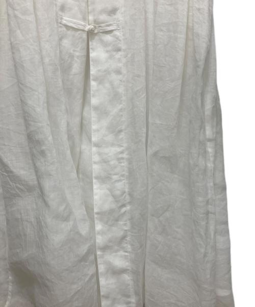 SUZUKI TAKAYUKI（スズキタカユキ）SUZUKI TAKAYUKI (スズキタカユキ) chinese knot dress ホワイト サイズ:FREEの古着・服飾アイテム