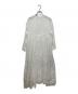 SUZUKI TAKAYUKI (スズキタカユキ) chinese knot dress ホワイト サイズ:FREE：36000円