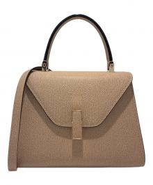 Valextra（ヴァレクストラ）の古着「ミニ イジィデ/2wayバッグ」｜ベージュ