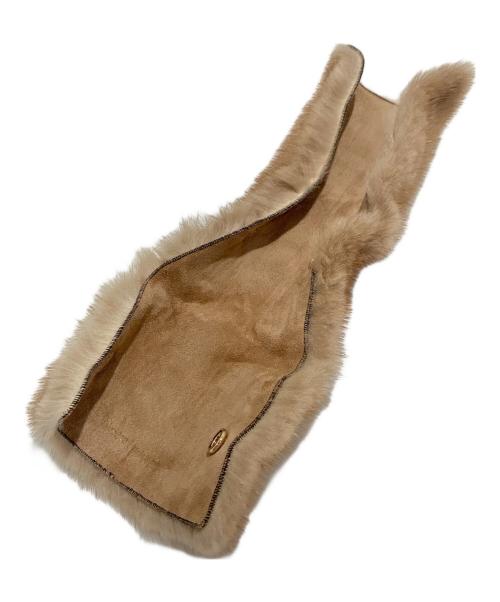 Valextra（ヴァレクストラ）Valextra (ヴァレクストラ) ミニ イジィデ/2wayバッグ ベージュ サイズ:ミニの古着・服飾アイテム