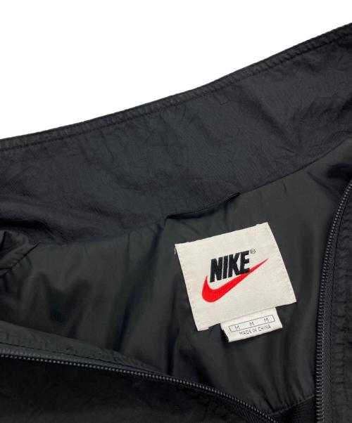 NIKE（ナイキ）NIKE (ナイキ) ナイロンジャケット　白タグ ブラック サイズ:Mの古着・服飾アイテム