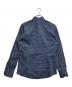 Ermenegildo Zegna (エルメネジルド・ゼニア) 総柄L/Sシャツ ネイビー サイズ:M：7000円