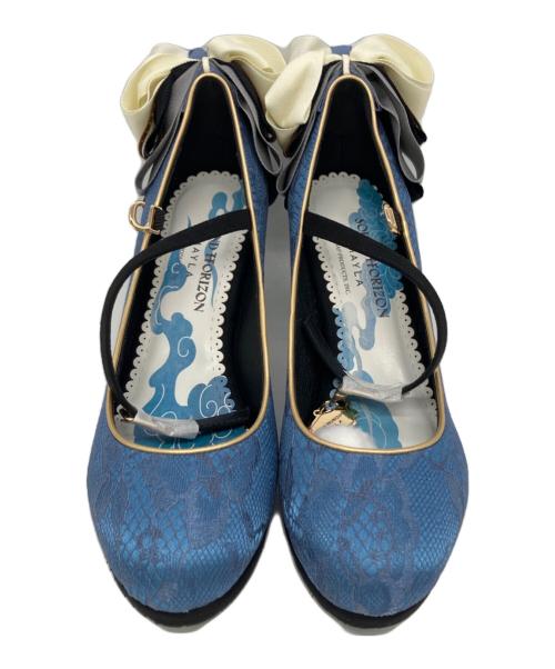 Mayla Classic（マイラクラシック）Mayla Classic (マイラクラシック) アイコニック シューズオブジェ パンプス(をん) ブルー サイズ:40の古着・服飾アイテム