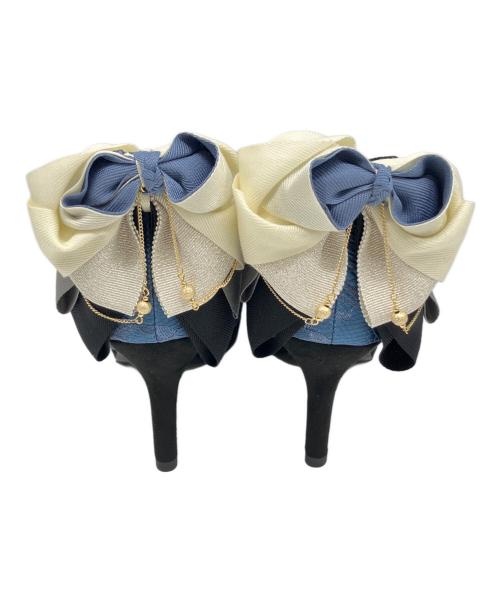 Mayla Classic（マイラクラシック）Mayla Classic (マイラクラシック) アイコニック シューズオブジェ パンプス(をん) ブルー サイズ:40の古着・服飾アイテム