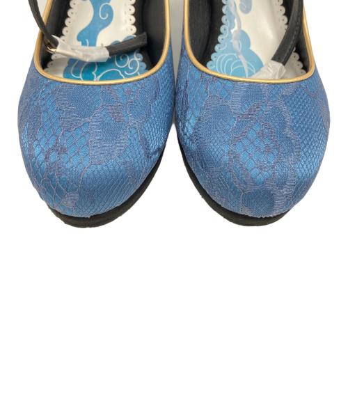 Mayla Classic（マイラクラシック）Mayla Classic (マイラクラシック) アイコニック シューズオブジェ パンプス(をん) ブルー サイズ:40の古着・服飾アイテム