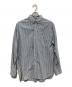 nanamica（ナナミカ）の古着「Button Down Stripe Wind Shirt」｜ブルー