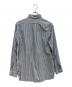 nanamica (ナナミカ) Button Down Stripe Wind Shirt ブルー サイズ:S：7000円
