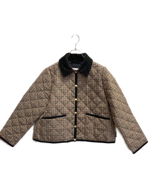 Traditional Weatherwear（トラディショナルウェザーウェア）Traditional Weatherwear (トラディショナルウェザーウェア) キルティングジャケット ブラウン サイズ:34の古着・服飾アイテム