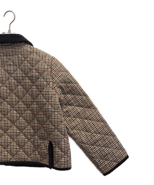 Traditional Weatherwear（トラディショナルウェザーウェア）Traditional Weatherwear (トラディショナルウェザーウェア) キルティングジャケット ブラウン サイズ:34の古着・服飾アイテム