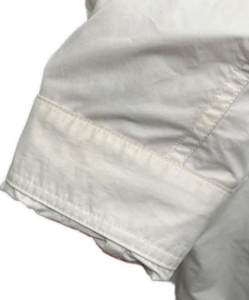 Traditional Weatherwear（トラディショナルウェザーウェア）Traditional Weatherwear (トラディショナルウェザーウェア) ELGIN LONG スタンドカラーコート アイボリー サイズ:34の古着・服飾アイテム