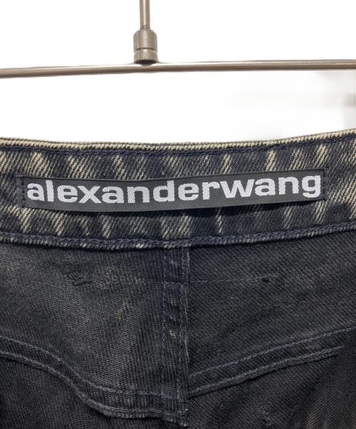 ALEXANDER WANG（アレキサンダー・ワン）ALEXANDER WANG (アレキサンダー・ワン) デニムパンツ ブラック サイズ:26の古着・服飾アイテム