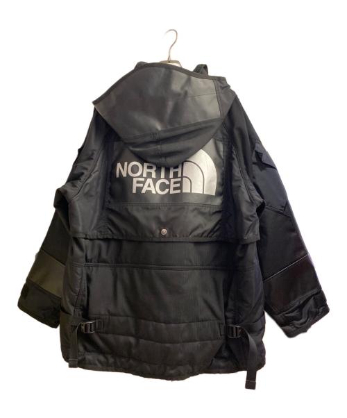 JUNYA WATANABE MAN（ジュンヤワタナベマン）JUNYA WATANABE MAN (ジュンヤワタナベマン) THE NORTH FACE (ザ ノース フェイス) DAFFLE BAGリメイクマウンテンパーカー ブラック サイズ:Sの古着・服飾アイテム