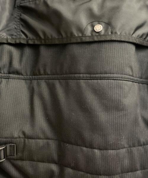 JUNYA WATANABE MAN（ジュンヤワタナベマン）JUNYA WATANABE MAN (ジュンヤワタナベマン) THE NORTH FACE (ザ ノース フェイス) DAFFLE BAGリメイクマウンテンパーカー ブラック サイズ:Sの古着・服飾アイテム