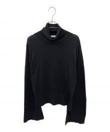 Col Pierrot（コルピエロ）の古着「Washable SILK SLIT ニット」｜ブラック