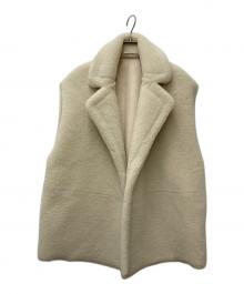 STUNNING LURE（スタニングルアー）の古着「ボアベスト」｜アイボリー