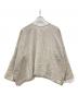 kagure（カグレ）の古着「ウールガーゼワイドプルオーバー」｜ベージュ