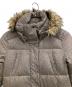 中古・古着 LAUREN RALPH LAUREN (ローレンラルフローレン) ファー付きフーデッドダウンコート グレー サイズ:XXS：7000円