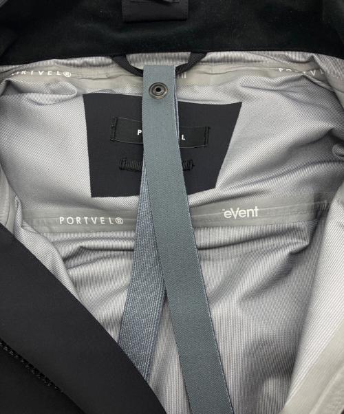 PORTVEL（ポートヴェル）PORTVEL (ポートヴェル) Hardshell Blouson ブラック サイズ:2の古着・服飾アイテム