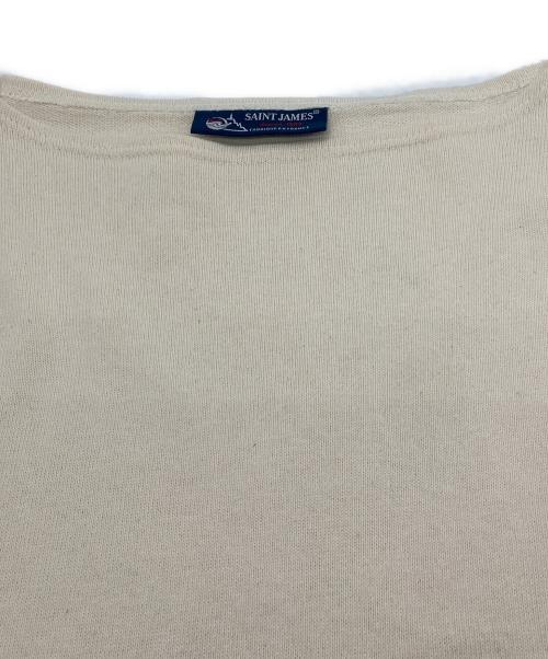 SAINT JAMES（セントジェームス）SAINT JAMES (セントジェームス) バスクシャツ アイボリー サイズ:LXLの古着・服飾アイテム