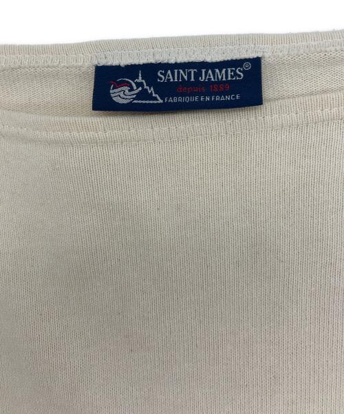 SAINT JAMES（セントジェームス）SAINT JAMES (セントジェームス) バスクシャツ アイボリー サイズ:LXLの古着・服飾アイテム