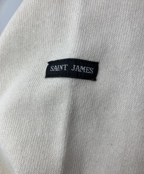 SAINT JAMES（セントジェームス）SAINT JAMES (セントジェームス) バスクシャツ アイボリー サイズ:LXLの古着・服飾アイテム