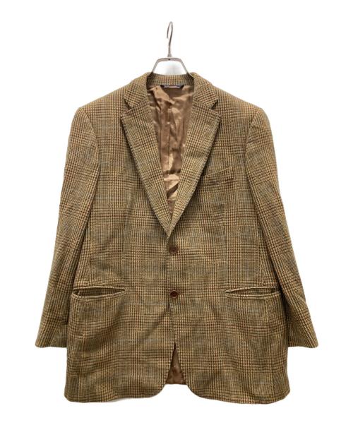 BROOKS BROTHERS（ブルックスブラザーズ）BROOKS BROTHERS (ブルックスブラザーズ) イタリア製千鳥柄テーラードジャケット ベージュ サイズ:43の古着・服飾アイテム