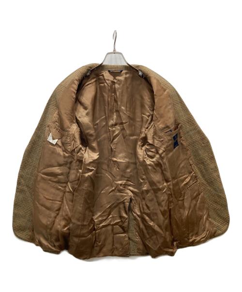 BROOKS BROTHERS（ブルックスブラザーズ）BROOKS BROTHERS (ブルックスブラザーズ) イタリア製千鳥柄テーラードジャケット ベージュ サイズ:43の古着・服飾アイテム