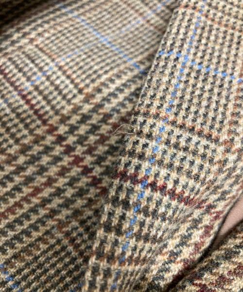 BROOKS BROTHERS（ブルックスブラザーズ）BROOKS BROTHERS (ブルックスブラザーズ) イタリア製千鳥柄テーラードジャケット ベージュ サイズ:43の古着・服飾アイテム