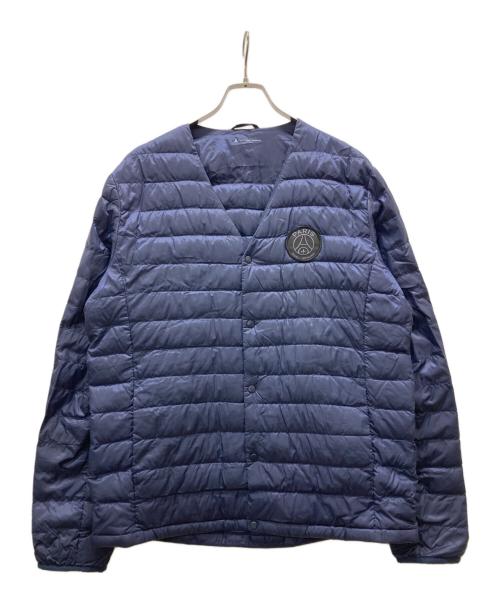 Paris Saint-Germain（パリサンジェルマン）PARIS SAINT-GERMAIN (パリサンジェルマン) EDIFICE (エディフィス) ダウンジャケット ネイビー サイズ:LLの古着・服飾アイテム