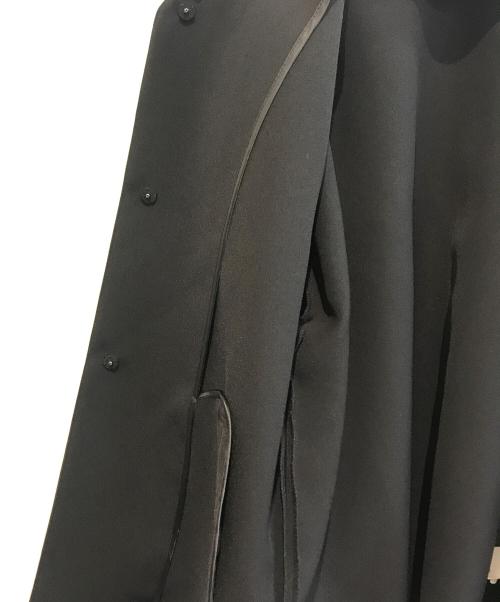 LIten（リテン）LIten (リテン) セーラーカラーコート　LIT23SS-CO-001 ブラック サイズ:FREEの古着・服飾アイテム