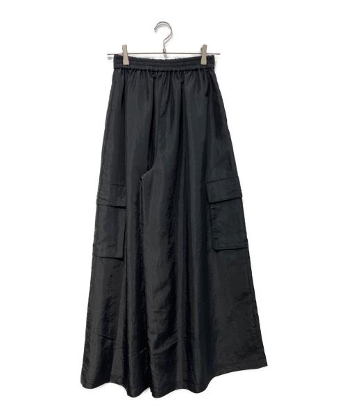 Lig.（リグドット）Lig. (リグドット) ワイドカーゴパンツ　237-055 ブラック サイズ:Freeの古着・服飾アイテム