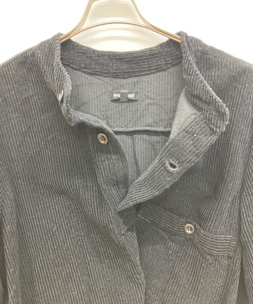 evan kinori（エヴァンキノリ）evan kinori (エヴァンキノリ) ロングスリーブウールシャツ 　長袖シャツ ブラック サイズ:Lの古着・服飾アイテム