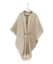 JIL SANDER+（ジルサンダープラス）の古着「タッセルガウンコート」｜アイボリー