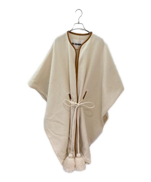 JIL SANDER+（ジルサンダープラス）JIL SANDER+ (ジルサンダープラス) タッセルガウンコート アイボリー サイズ:Uの古着・服飾アイテム