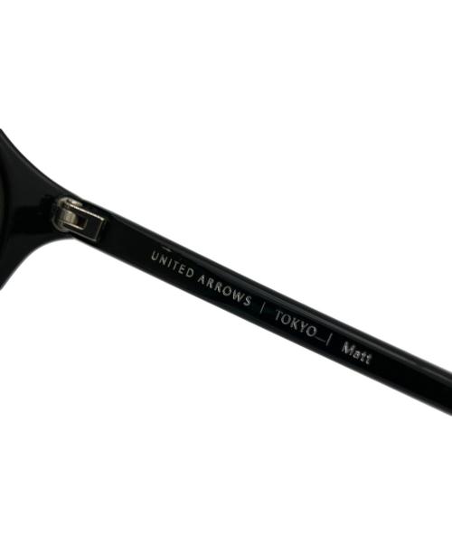 UNITED ARROWS（ユナイテッドアローズ）UNITED ARROWS (ユナイテッドアローズ) 金子眼鏡 (カネコガンキョウ) サングラス ブラックの古着・服飾アイテム